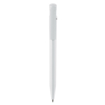 Caneta Stilolinea feita de plástico 100% reciclado de tinta azul cor branco segunda vista
