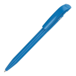 Caneta Stilolinea feita de plástico 100% reciclado de tinta azul cor azul-claro