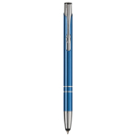 Canetas baratas de alumínio gravadas, tácteis tinta azul Arrowtouch cor azul-escuro segunda vista