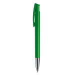 Caneta de botão de pressão de plástico de cores mate feita na EU cor verde