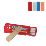 Estojo colorido personalizado de plástico com 5 pensos incluídos