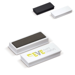 Clássico íman retangular de plástico para personalizar
