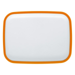 Lancheira de plástico rígido com desenhos em cores vivas 1000 ml cor cor-de-laranja segunda vista