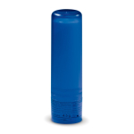 Bálsamo labial de tubo colorido para personalizar com logo Beauty cor azul