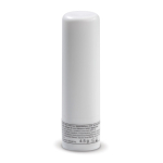 Bálsamo labial de tubo colorido para personalizar com logo Beauty cor branco