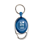 Porta-identificação, várias cores, clip ajustável e fio de 60cm vista principal