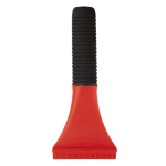 Raspador de gelo com cabo de nylon disponível em várias cores cor vermelho segunda vista