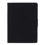 Bloco de notas com diferentes tamanhos e cores de fitas adesivas cor preto