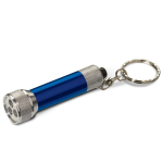 Original porta-chaves com lanterna de alumínio pequena MiniLight cor azul