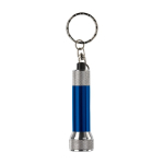 Original porta-chaves com lanterna de alumínio pequena MiniLight cor azul segunda vista