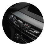 Ambientador para carro com aroma cítrico e duração de até 14 dias. cor preto quarta vista