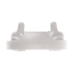 Suporte para telemóvel personalizado em forma de duas mãos a segurá-lo cor branco segunda vista