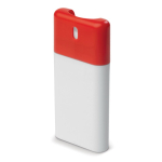 Spray antibacteriano para as mãos de bolso personalizável 20ml cor vermelho segunda vista