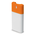 Spray antibacteriano para as mãos de bolso personalizável 20ml cor cor-de-laranja segunda vista