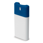 Spray antibacteriano para as mãos de bolso personalizável 20ml cor branco/azul segunda vista