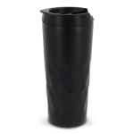Copo térmico com design geométrico original de ondas 450ml Waves cor preto sexta vista
