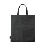 Simples saco corporativo de tecido non-woven 80 g/m2 Plaza Large cor preto terceira vista