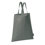 Simples saco corporativo de tecido non-woven 80 g/m2 Plaza Large cor cinzento