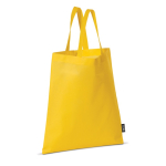Simples saco corporativo de tecido non-woven 80 g/m2 Plaza Large cor amarelo