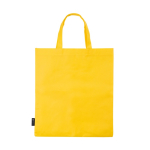 Simples saco corporativo de tecido non-woven 80 g/m2 Plaza Large cor amarelo terceira vista