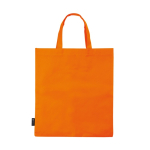 Simples saco corporativo de tecido non-woven 80 g/m2 Plaza Large cor cor-de-laranja terceira vista