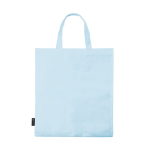 Simples saco corporativo de tecido non-woven 80 g/m2 Plaza Large cor azul-claro terceira vista
