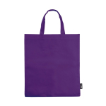 Simples saco corporativo de tecido non-woven 80 g/m2 Plaza Large cor roxo segunda vista