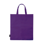 Simples saco corporativo de tecido non-woven 80 g/m2 Plaza Large cor roxo terceira vista
