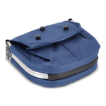 Cesta de piquenique feita de nylon em várias cores dobrável cor azul-escuro sexta vista