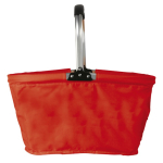 Cesta térmica dobrável de estilo piquenique com material térmico 25 kg cor vermelho terceira vista