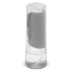 Dispensador em plástico de limpa ecrãs com pano de microfibra 30ml cor branco transparente