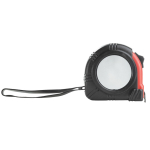 Fita métrica de 3 metros em várias cores com clip para o cinto cor vermelho segunda vista