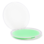 Estojo de plástico para folhas de sabão solúveis em água cor verde menta segunda vista