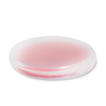 Estojo de plástico para folhas de sabão solúveis em água cor rosa pastel terceira vista