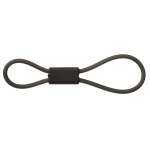 Expansor fitness de diferentes cores para múltiplos grupos musculares cor preto segunda vista