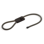 Expansor fitness de diferentes cores para múltiplos grupos musculares cor preto terceira vista