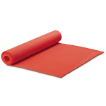 Tapete de yoga de 4mm de espessura com saco para transporte cor vermelho