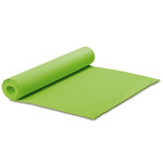 Tapete de yoga de 4mm de espessura com saco para transporte cor verde-lima