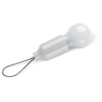 Lanterna de 1 luz LED com pega para pendurar num porta-chaves ou bolsa cor branco segunda vista