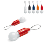 Lanterna de 1 luz LED com pega para pendurar num porta-chaves ou bolsa