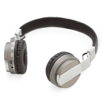 Auriculares leves com microfone incorporado e função mãos-livres cor preto quarta vista