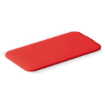 Bateria externa sem fios retangular em várias cores 5W cor vermelho