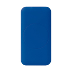 Bateria externa sem fios retangular em várias cores 5W cor azul-escuro quinta vista