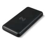 Bateria externa metálica com carregamento sem fios 8.000mAh cor preto