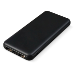 Bateria externa metálica com carregamento sem fios 8.000mAh cor preto segunda vista