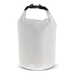 Saco de lona impermeável em várias cores com capacidade de 5L cor branco segunda vista