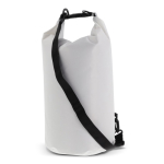 Saco a tiracolo impermeável em PVC com capacidade de 10L Bayside XL cor branco
