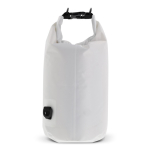 Saco a tiracolo impermeável em PVC com capacidade de 10L Bayside XL cor branco terceira vista