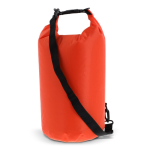 Saco a tiracolo impermeável em PVC com capacidade de 10L Bayside XL cor cor-de-laranja