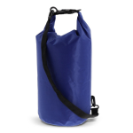 Saco a tiracolo impermeável em PVC com capacidade de 10L Bayside XL cor azul-escuro